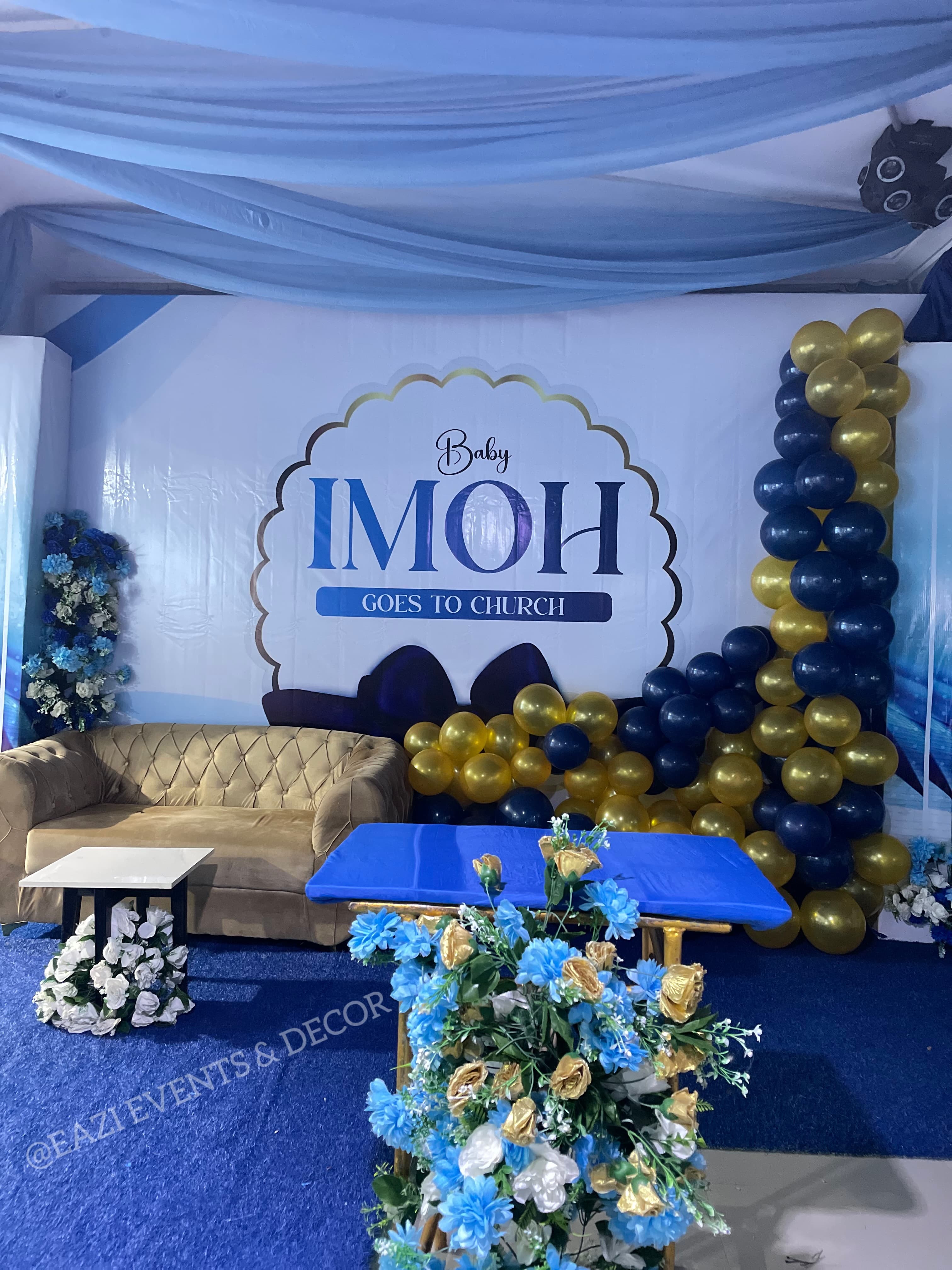 Baby Imoh Goes To Church